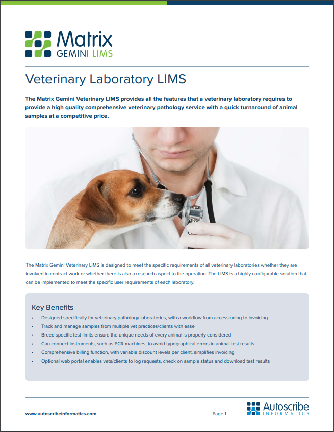 Veterinarybrochure